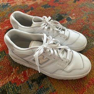 New Balance 550s in cream/white - SZ 10